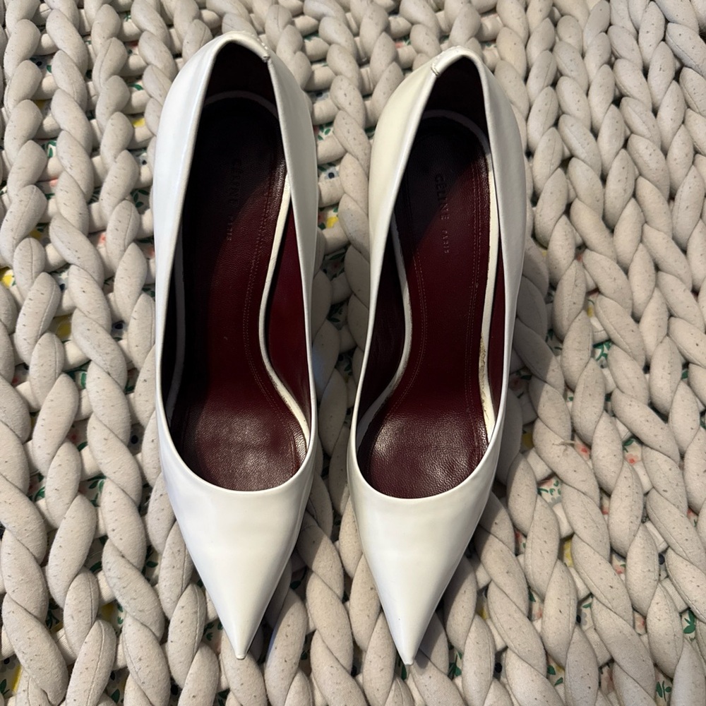Celine patent wedge pumps - Picture 3 of 5